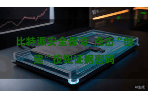 比特派安全保障 点击“创建”按钮证据密码