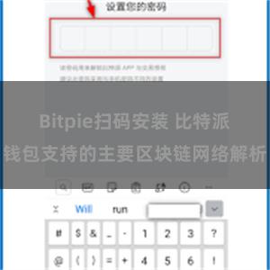 Bitpie扫码安装 比特派钱包支持的主要区块链网络解析