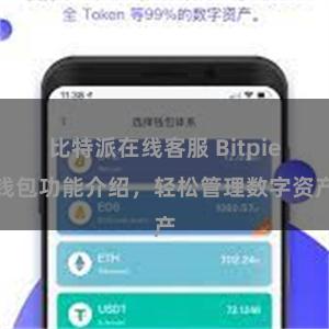 比特派在线客服 Bitpie钱包功能介绍，轻松管理数字资产