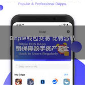 Bitpie钱包交易 比特派私钥保障数字资产安全