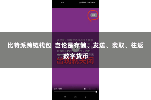 比特派跨链钱包  岂论是存储、发送、袭取、往返数字货币